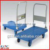 Loading Capacity 300kg Logistic Foldable Handle Mute Trolley