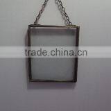 Glass Picture Frame Nickel Plated thumbnail-1