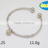 Olivia 2015 Modern 304 Stainless Steel Bracelet Bangle Jewelry With White Zircon thumbnail-3