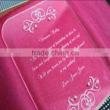 High Transparent Acrylic Chinese Wedding Invitation Card, Graduation Invitation Card