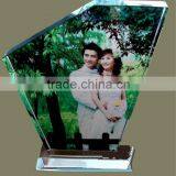 Crystal Frame With Bevel Circle and Rectangle Shape