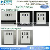 86 Type Mounting Box for HE-522 Series and HE-530 Series USB Wall Socket Using thumbnail-6