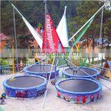 Amusement Park Rides Bungee Jumping Outdoor Playground Equipment for Kids thumbnail-6