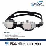 KM03 - Water Sports One Piece CE Certificated Adult Swimming Goggles