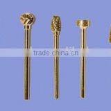 Tungsten Carbide Burr Gold Plated for Nail Use