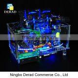 Horizontal Water Cooling PC Raditor ATX Computer PC Case