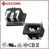 99-01A0BI0-S04S08 Super Quality Best-Selling Pcb Mount ac Power Socket Iec C14 thumbnail-1