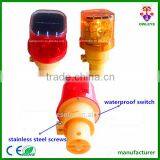 Solar Led Flashing Warning Road Safety Light thumbnail-5