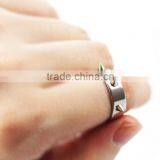 Stainless Steel Punk Protect Female Stab Rivet Riings thumbnail-5