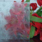 Flora Mistlite Karatachi Nashiji Diamond Figured Glass, 3-8mm Clear Patterned Decorative Glass