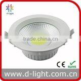 NEW!! Round Ceiling LED Die Casting Aluminum 10W COB Light thumbnail-1