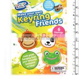2014 new arrival educational novelty diy keychain for kids