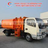 Euro 4 New Condition Hydraulic Lifter Garbage Truck With 5cbm Capacity thumbnail-1