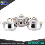 Good Quality Stainless Steel 8pcs Cookware Sets Kitchen With Glass Lid thumbnail-4