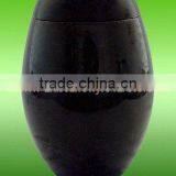 POLISHED MARBLE STONE/JET BLACK MARBLE URNS thumbnail-6