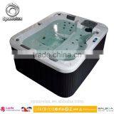 Most Fashion Promotion Lucite Acrylic Spa Bath Tub With CE Approved for 3 Aud Adults