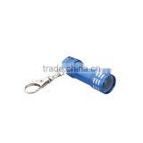 3 LED aluminium torch with carabiner