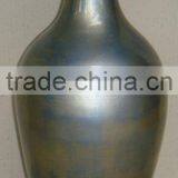 High Quality Best Selling Lacquer Light Blue Brush Vase From Vietnam thumbnail-1