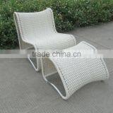 Outdoor Beach Chair Rattan Poolside Sun Lounger Used for Hotel Garden Furniture thumbnail-3