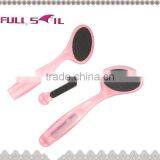 Pink Foot File With Long Plastic Handle ,Sandpaper Foot File With Callus Cleaning thumbnail-1