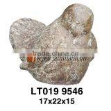 Vietnam Wholesale Ceramic Garden Ornament Ancient Rust Bird Statue thumbnail-1