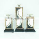 Wooden Candle Holder in Pillar Shape thumbnail-1