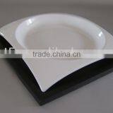 White Square Stoneware Snacks Serving Tray,tableware Set thumbnail-1