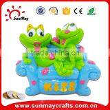 Polyresin Lovely Frog Money Box thumbnail-2