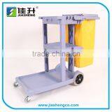 Cleaning Janitor Cart Trolley Cart With Cover