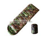 Durable Light Weight Cotton Lining Mummy 210T Nylon Sleeping Bag thumbnail-3