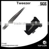 Straight Tip Tweezer With Logo thumbnail-1
