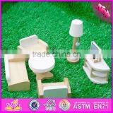 2016 Newest Baby Wooden Doll Furniture, Top Fashion Kids Wooden Doll Furniture, Best Chiodren Wooden Doll Furniture W06B045 thumbnail-1
