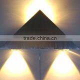 Triangle LED Wall Sconces Light Fixture Bedroom Porch Hotel Canteen Modern Lamp thumbnail-1