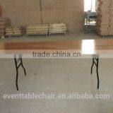 Wholesale Plywood Hotel Banquet Folding Table for Wedding Party Rental thumbnail-1