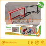 Mini Hockey Goal With 2 Goals and Hockey Sticks thumbnail-1