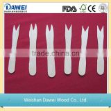 Dawei Chinese birch wood salad forks