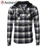Chinese Oem Factory Bulk Fleece Men Plaids Jacket Plaids Outwear thumbnail-4