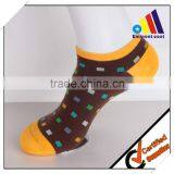 2015 Popular Fashion New Design 100% Organic Cotton Low Cut Women Boat Socks thumbnail-1