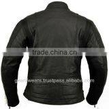 Mens Leather Motorbike Jacket thumbnail-2
