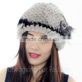 CX-C-246E 2016 Russian Fashion Rex Rabbit Fur Winter Hat thumbnail-4