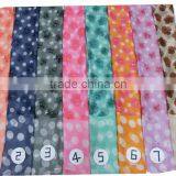 Chiffon Voile Fashion Scarf Printing Floral Geometrical Pattern thumbnail-6