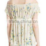 MGOO Latest Design Custom Light Color Off Shoulder Women Casual Sexy Tops Tank Tops In Bulk thumbnail-3