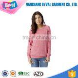 Wholesale Custom Printtin Women Dry Fit Pink Sweatershirt thumbnail-4