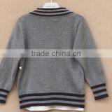 Wholesale Hand Knitted V-neck School Uniform Cardigan Sweaters thumbnail-2