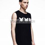 Custom Simple Printed Mens Burnout Tank Top thumbnail-3