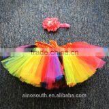 Rainbow Tutu Skirts Kids Rainbow Tutu thumbnail-1