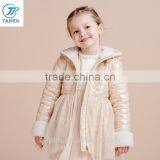 Winter Jacket For Girls Fashion Design Waterproof Children's Coat Polyester Fabric Outfit Wholesale thumbnail-1