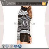 Latest Design Stripes Ladies Sweater thumbnail-1