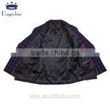 Daynoliao 2016 Latest Design Men's Suit Plaid 3 Pieces Business Suit for Men thumbnail-4