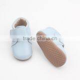 Light Bule Leather Wholesale Shoes Cute Baby Boots thumbnail-5